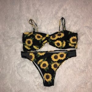 SHEIN Sunflower bikini